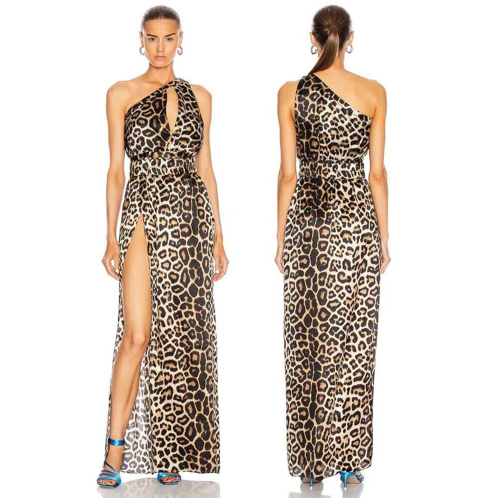 GAUGE81 Tokyo One Shoulder Maxi Dress Size Medium NEW